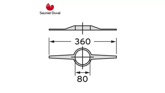 Saunier Duval központosító kéményaknába, NA80 (7 db).jpg