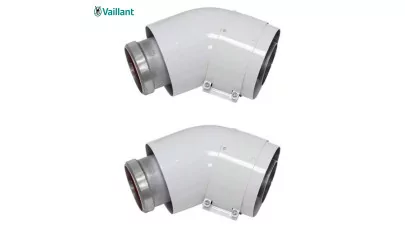 Vaillant könyök koncentrikus rendszerekhez 45° fokos ívpár D60-100 mm.jpg