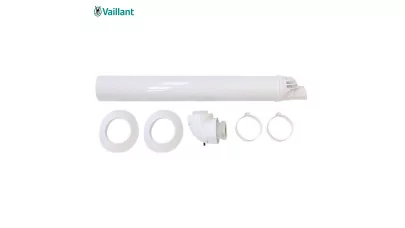 Vaillant Vízszintes kialakítású, koncentrikus D60-100 mm-PP átvezető, revíziós könyökkel.jpg