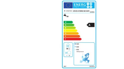 Ariston Lydos Hybrid WiFi 80 hőszivattyús fali villanybojler 2.