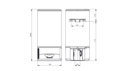 Ariston Lydos Hybrid 80_meret