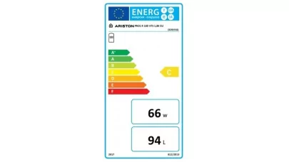 Ariston PRO1 R TD-TS 100 fali villanybojler 1 hőcserélős elektromos fűtéssel, balos 1,8 kW 2.