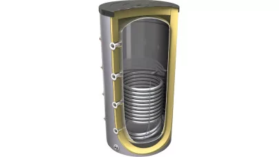 Bosch Acu Tank AT 1500/3 bar fűtési puffertároló hőcserélő nélkül 1500 l