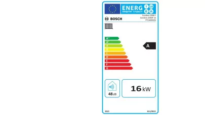 Bosch Condens GC2000F 16 álló kondenzációs fűtő gázkazán 2.