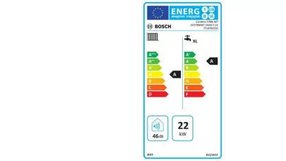 Bosch Condens GC5700i WT 24/42 S 23 fali beépített tárolós kondenzációs gázkazán 2.