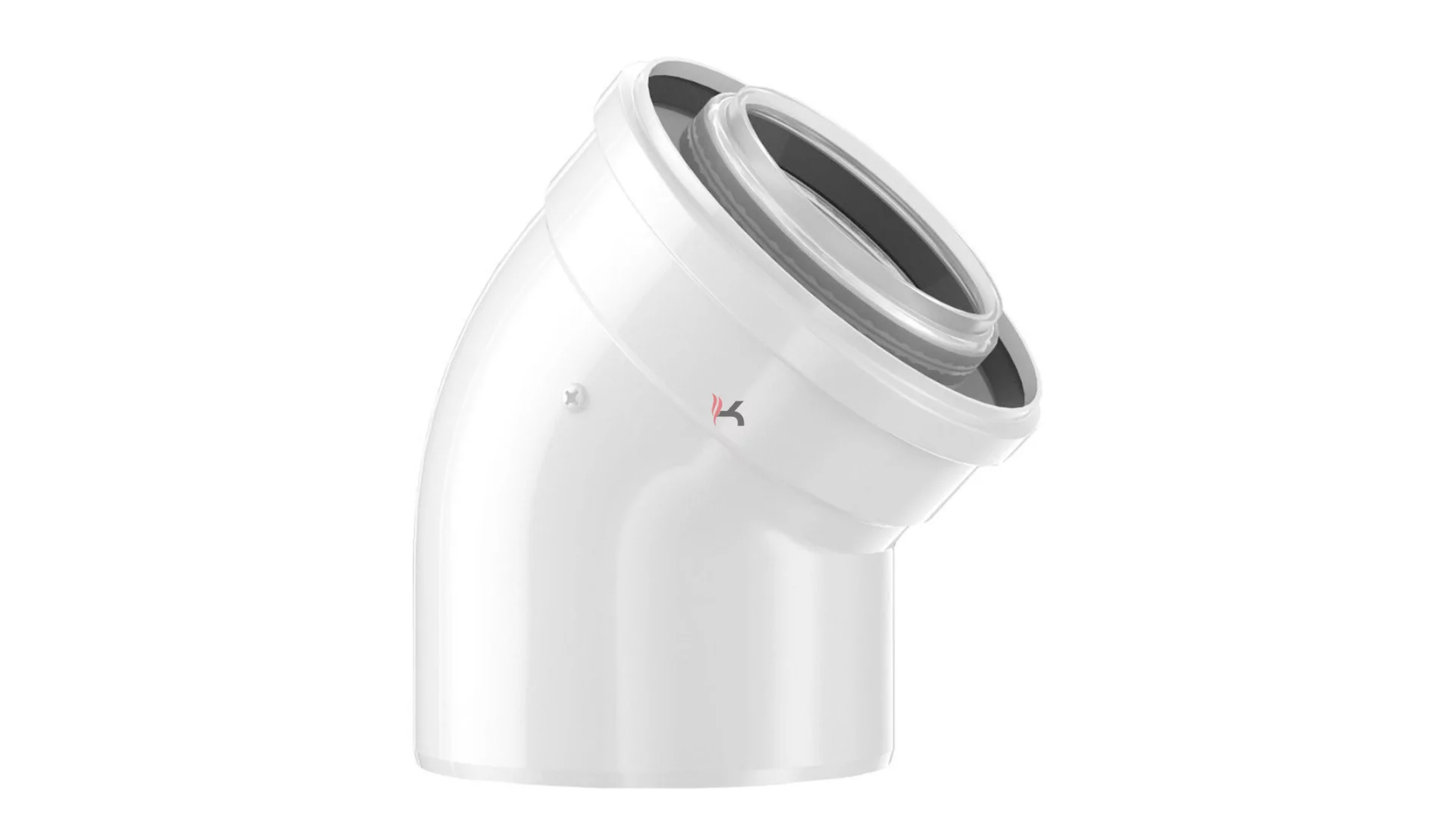 Bosch FC-CE60-45 könyök 45° PP D60/100 mm (Gyártói cikkszám: 7738112501)