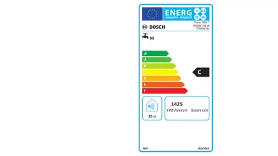 Bosch Tronic TR2000T 50 SB Slim fali villanybojler, függőleges 1,5 kW 2.