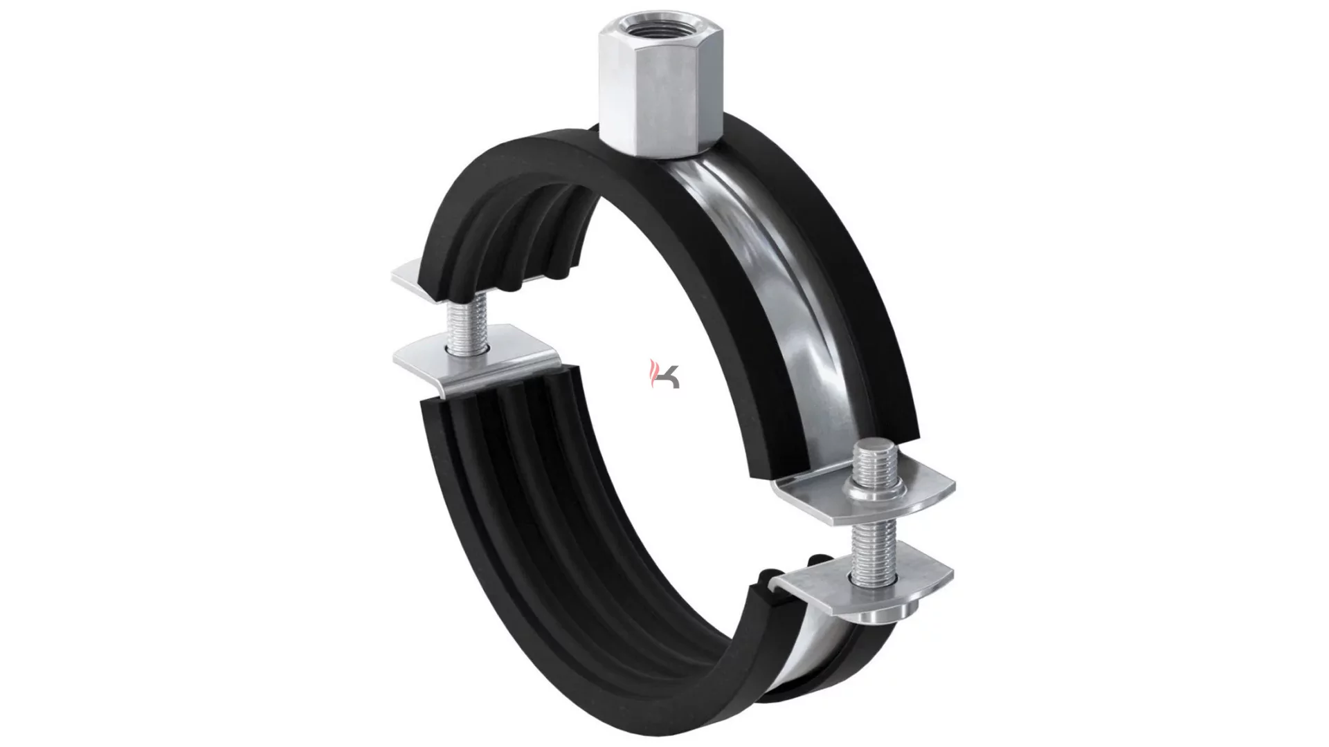 Concept gumis bilincs kétcsavaross M8/M10 72-78 2.5"(2 1/2"), 50db/csomag (Gyártói cikkszám: BI1-312007278)