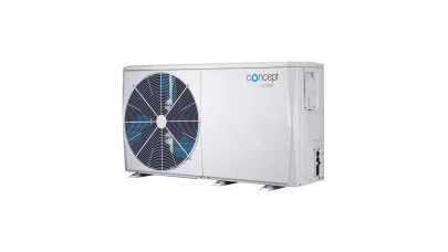 Concept MONO monoblokk levegő-víz hőszivattyú, 3kW kiegészítő fűtéssel, R32, 230V, 8kW