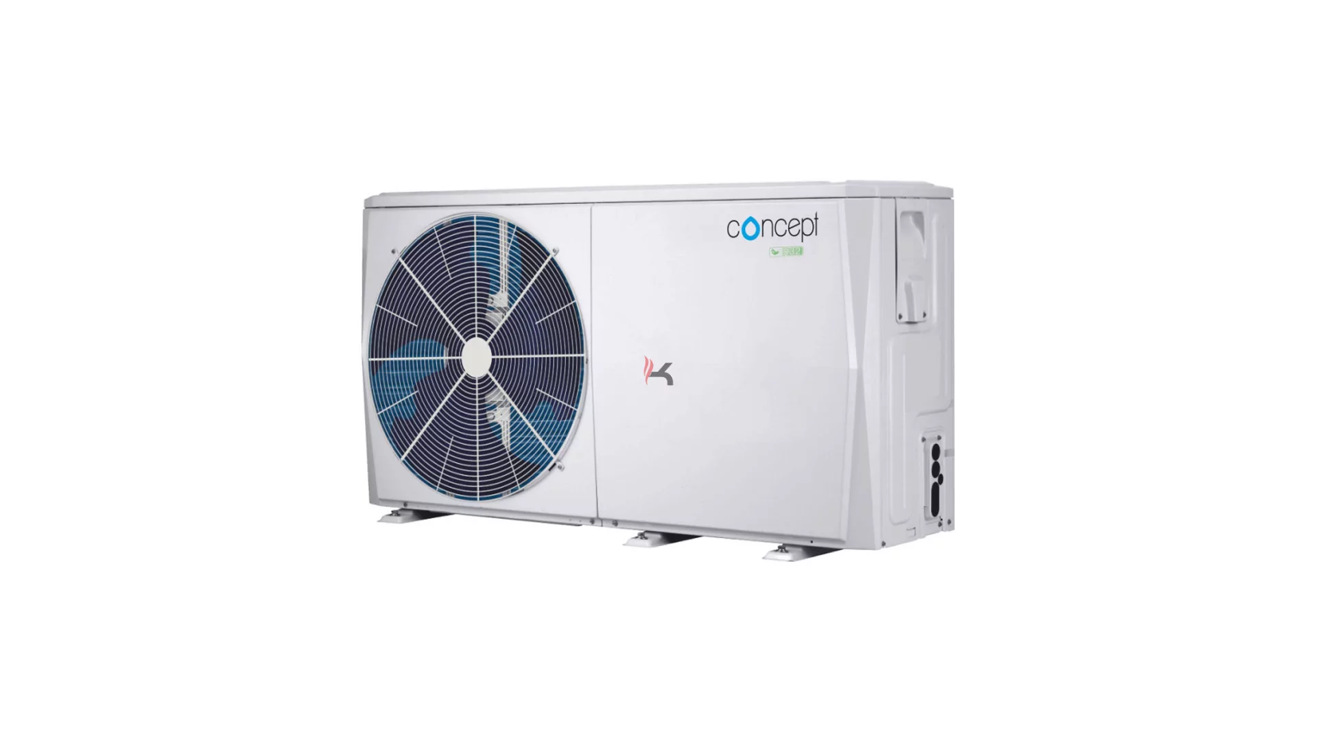 Concept MONO monoblokk levegő-víz hőszivattyú, 9kW kiegészítő fűtéssel, R32, 400V, 12kW (Gyártói cikkszám: H-MHCV12WD2RNR90)