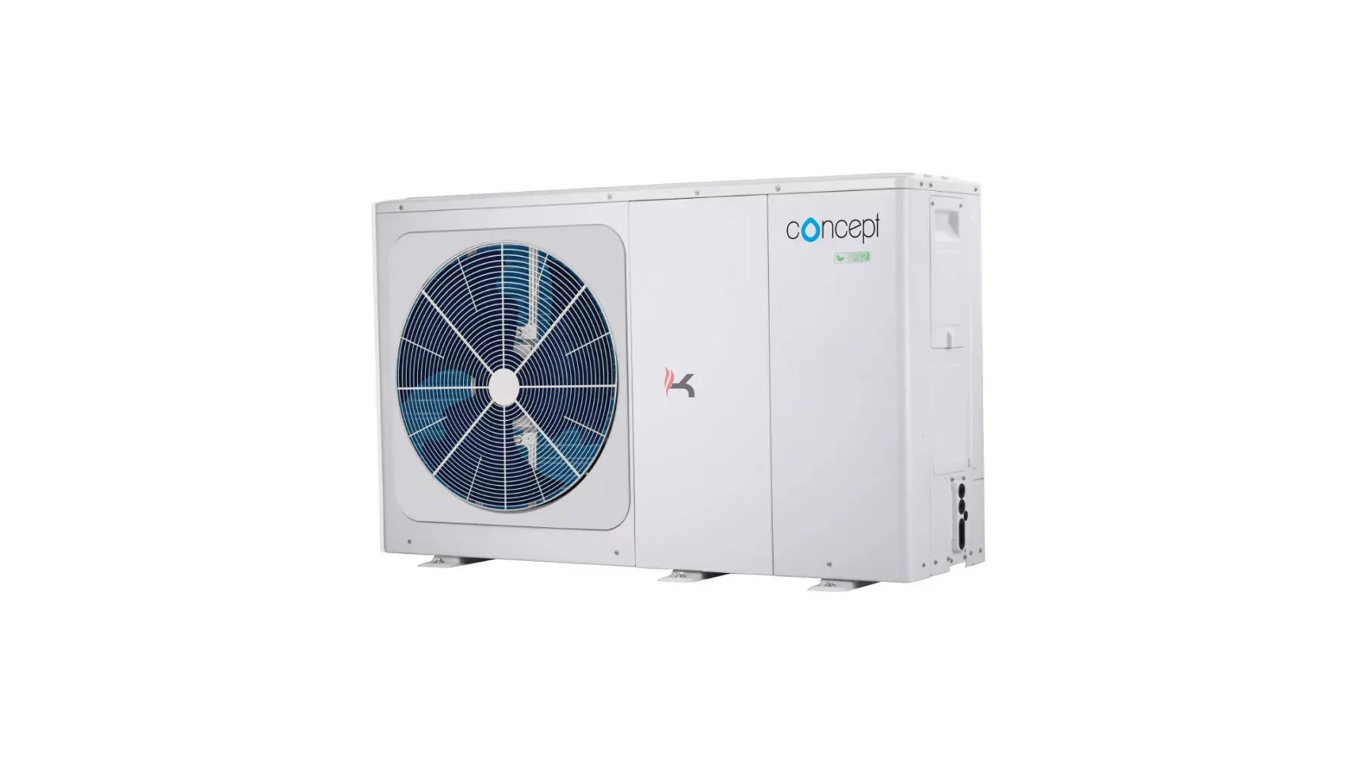 Concept MONO monoblokk levegő-víz hőszivattyú, 9kW kiegészítő fűtéssel, R32, 400V, 16kW (Gyártói cikkszám: H-MHCV16WD2RNR90)