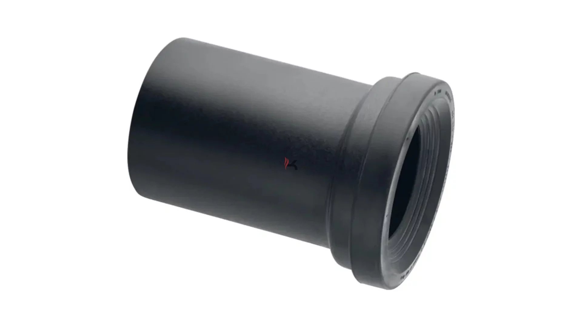 Geberit bekötőcső mandzsettával és 30 mm-es visszacsapó szeleppel, d90 mm, matt króm (Gyártói cikkszám: 855.846.46.1)
