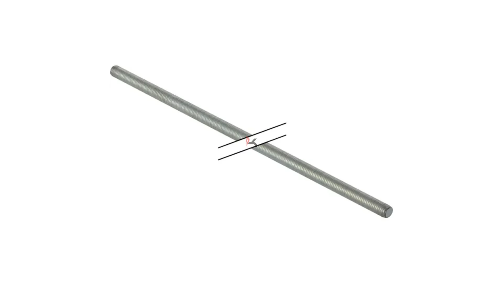 Geberit menetes szár, 50 mm hosszú M10 (Gyártói cikkszám: 362.836.00.1)