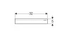 Geberit 154.335.21.1_meret