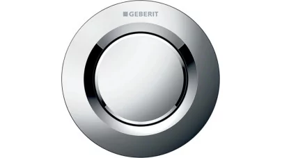 Geberit távműködtető 01-es típusú, pneumatikus, round, 1 mennyiséges öblítéshez, falsík alatti sz