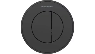 Geberit távműködtető 10-es típusú, pneumatikus, round, 2 mennyiséges öblítéshez, falsík alatti sz
