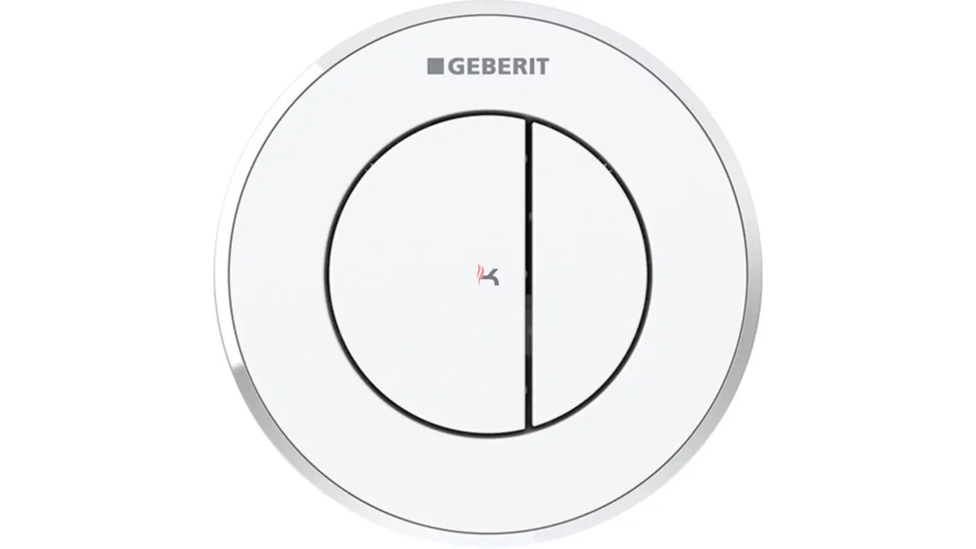 Geberit távműködtető 10-es típusú, pneumatikus, round, 2 mennyiséges öblítéshez, falsík alatti sz (Gyártói cikkszám: 116.055.KJ.1)