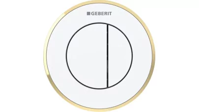 Geberit távműködtető 10-es típusú, pneumatikus, round, 2 mennyiséges öblítéshez, falsík alatti sz