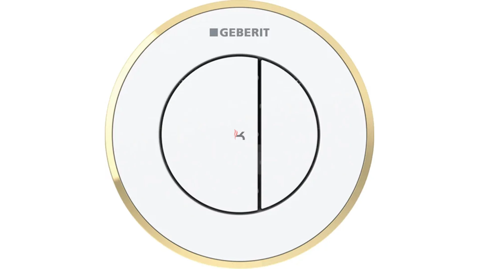 Geberit távműködtető 10-es típusú, pneumatikus, round, 2 mennyiséges öblítéshez, falsík alatti sz (Gyártói cikkszám: 116.055.KK.1)