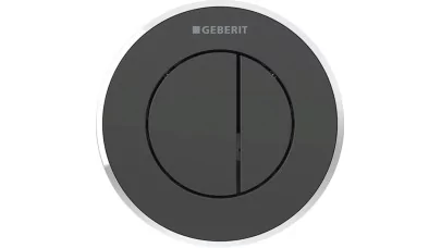 Geberit távműködtető 10-es típusú, pneumatikus, round, 2 mennyiséges öblítéshez, falsík alatti sz