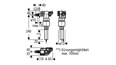 Grohe Dally-Fvent töltőszelep 2.