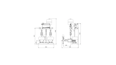 Grundfos Hydro Multi-E 2 CME 5-4 U2 A-A-A-A-A 2.