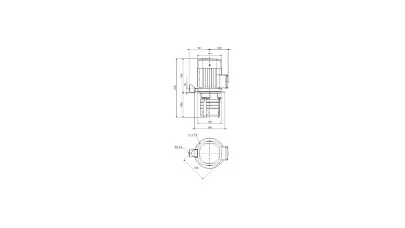 Grundfos MTH4-9/3 A-W-A-AQQV 230/400V 50/60 2.