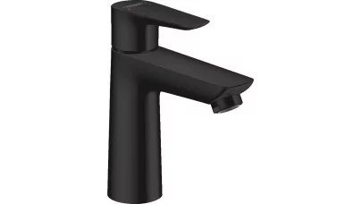 Hansgrohe Talis E egykaros mosdócsaptelep 110 lefolyógarnitúra nélkül, matt fekete