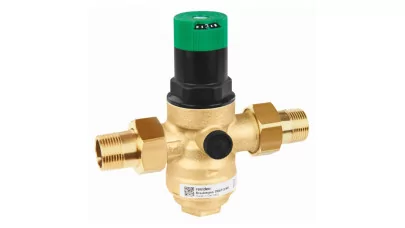 Honeywell D06F-3/4AM nyomáscsökkentő, nyomásmérővel 1,5-6 bar (r: D06F3-4A)