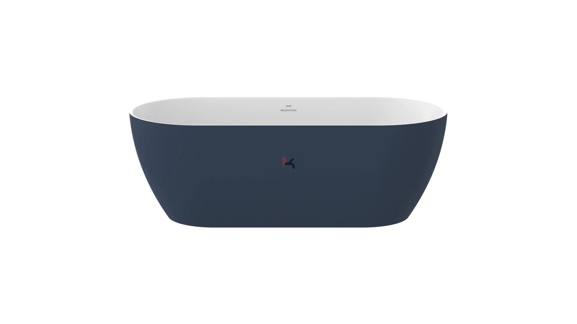 Ravak Freedom O Tec szabadonálló akrilkád 1700x770 mm, Deepsea blue, fehér lefolyóval (Gyártói cikkszám: CD21400000)