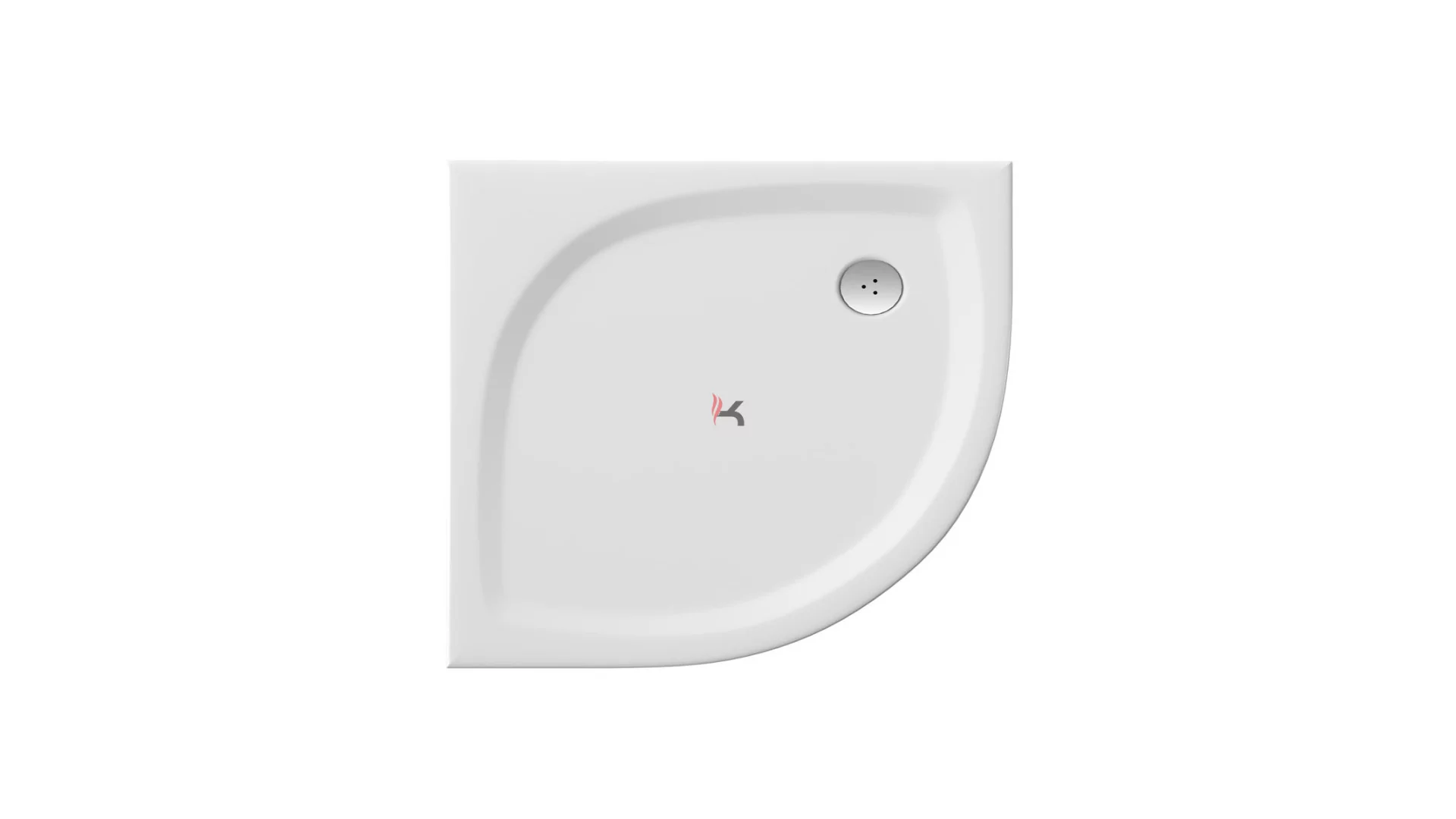 Ravak Galaxy Elipso Pro Flat 80 zuhanytál fehér (Gyártói cikkszám: XA234411010)