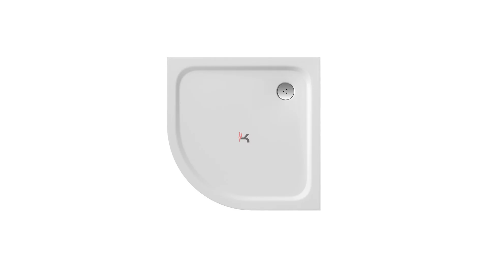 Ravak Galaxy Elipso Pro-80 Chrome zuhanytál fehér (Gyártói cikkszám: XA244401010)