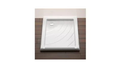 Ravak Kaskada Aneta 75x90 LA zuhanytál fehér