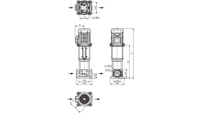 Wilo Helix V3604-1/16/E/KS/400-50 2.