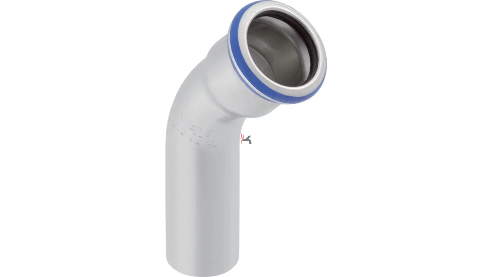 Geberit Mapress inox préselhető 1 tokos 45° ív 108 (Gyártói cikkszám: 32711)