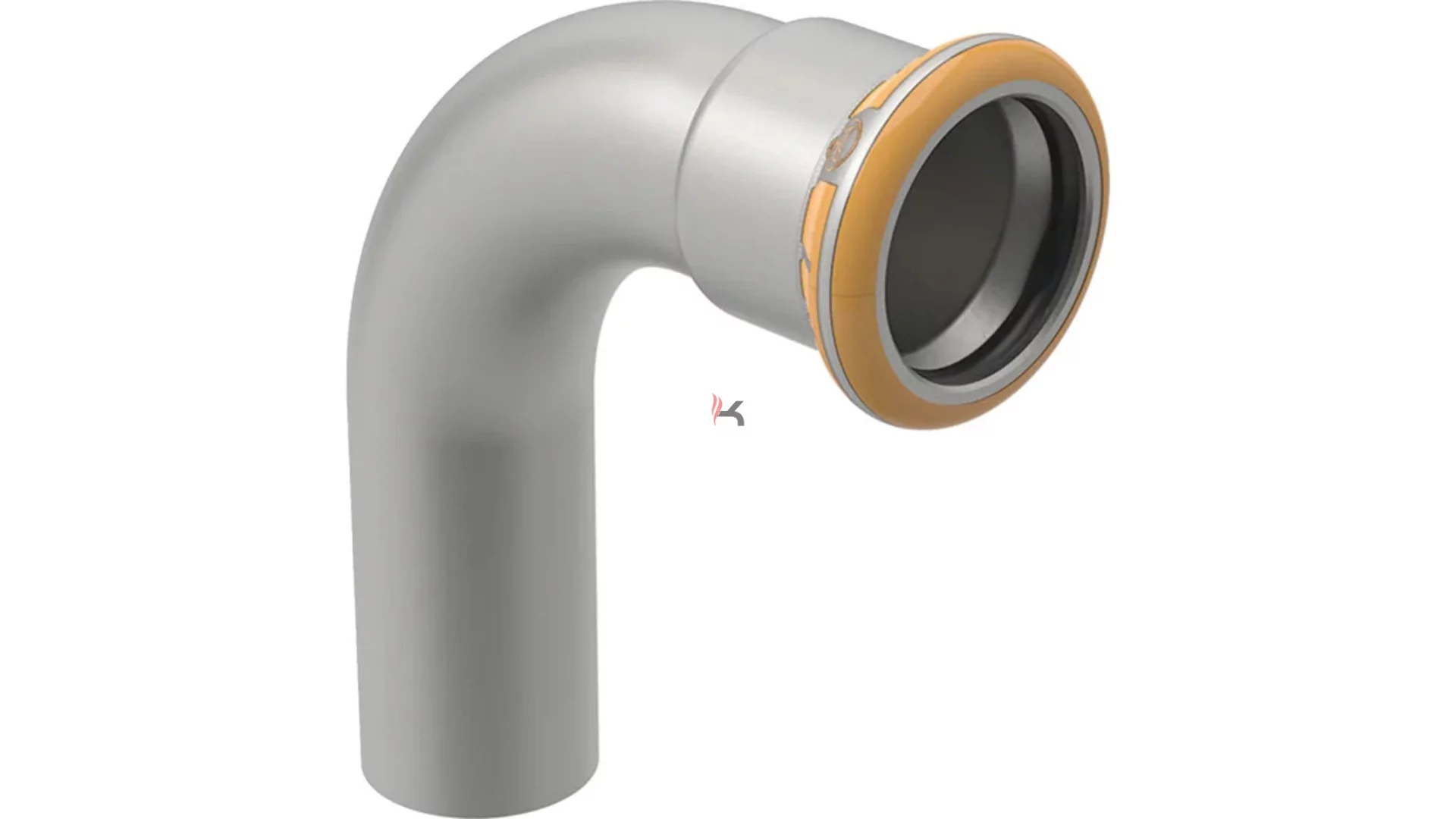 Geberit Mapress Therm inox ív, 90°, 1 tokos, 76.1mm (Gyártói cikkszám: 43309)
