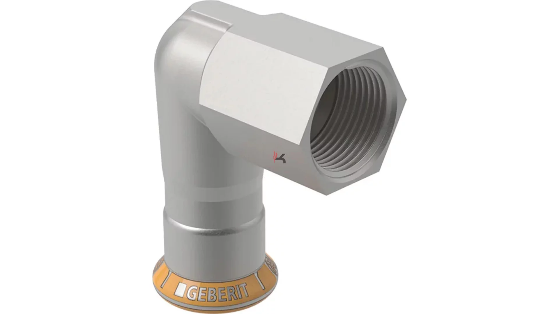 Geberit Mapress Therm inox könyök, 15mm tok-3/8"B (Gyártói cikkszám: 43802)