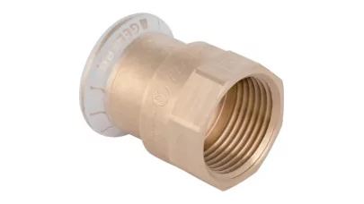 Geberit Mapress réz belső menetes átmeneti idom, d28, Rp 1 1/4"