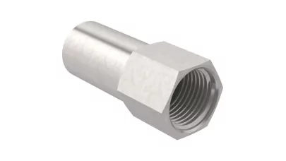 Geberit Mapress inox BM átmeneti idom, sima csővéggel, d88.9, Rp 1/2"