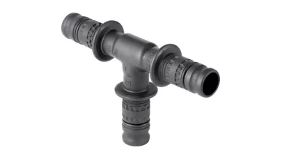 Geberit Mepla egál T-idom, PVDF, d26