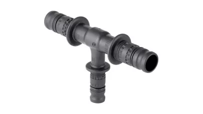 Geberit Mepla szűkített T-idom, PVDF d50-40-50