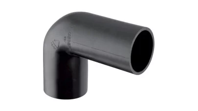 Geberit PE 90°-os csatlakozókönyök tömítőmandzsettához, d50/50/44