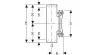 Geberit 367.454.16.1_meret
