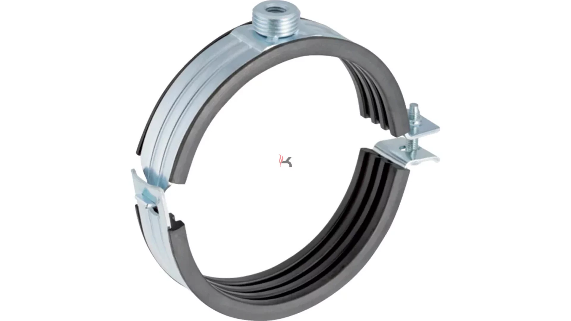 Geberit Silent-db20 szigetelt csőbilincs, M10/G 1/2" belső menettel 63 (Gyártói cikkszám: 306.812.26.1)