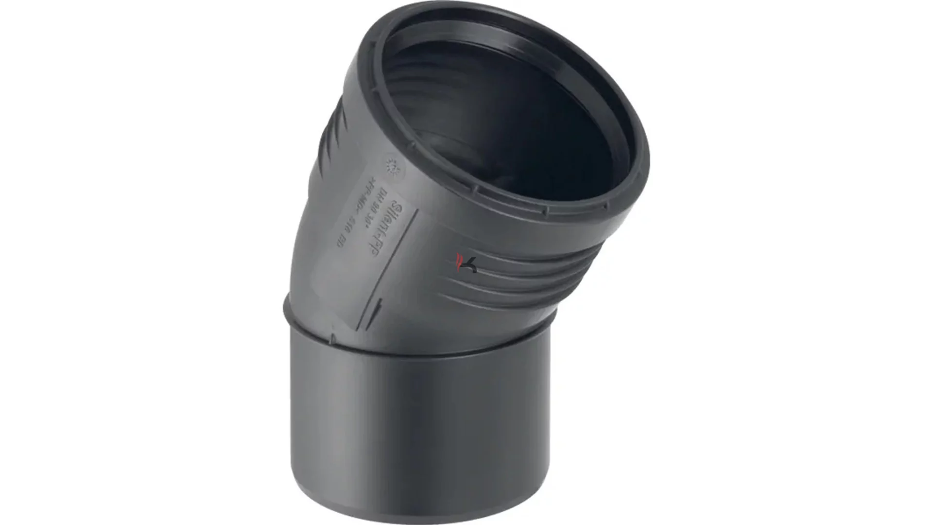 Geberit Silent-PP 30°-os ívidom 75 (Gyártói cikkszám: 390.321.14.1)