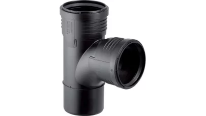 Geberit Silent-PP 87,5°-os íves elágazó idom, d110/90