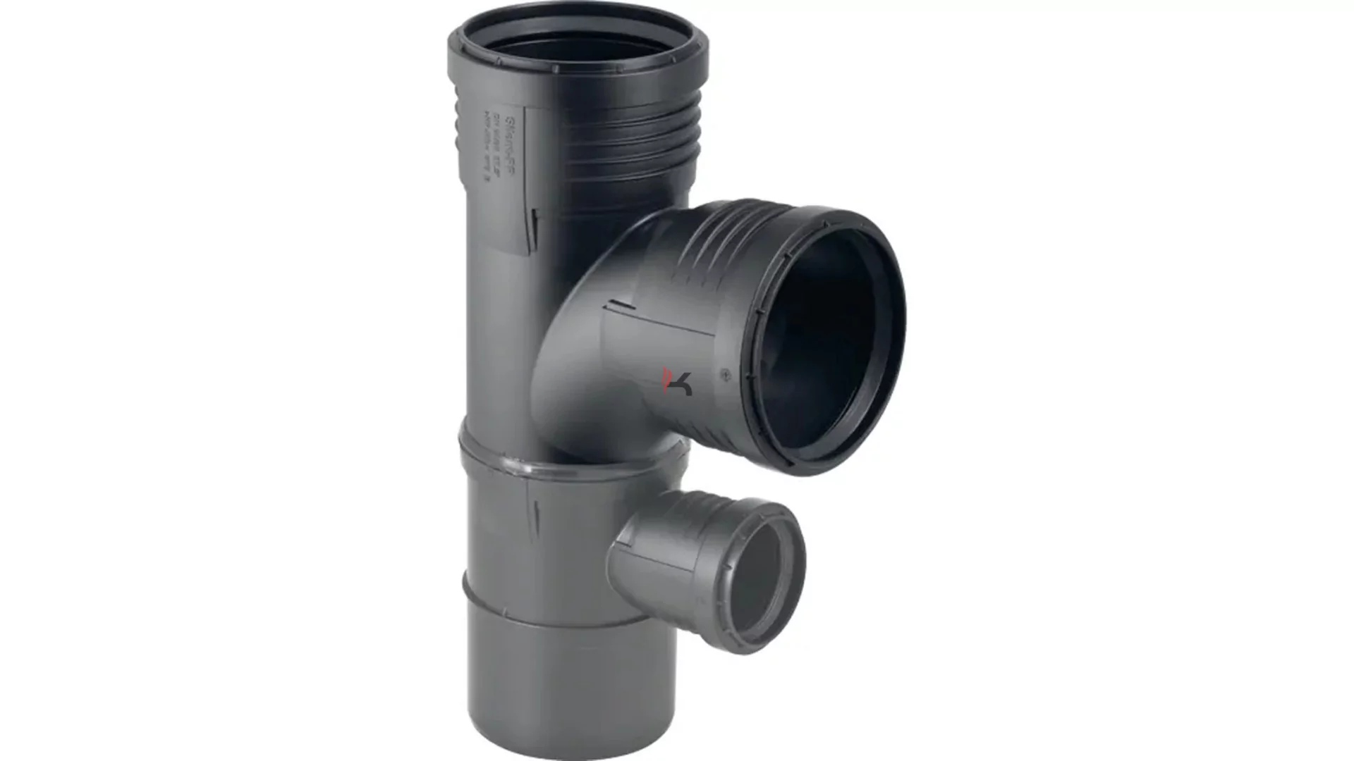 Geberit Silent-PP 87,5°-os kombinált íves elágazó idom, d110/110/50 (Gyártói cikkszám: 390.558.14.1)