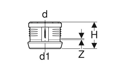 Geberit Silent-PP mandzsetta Geberit Silent-db20-ra, d125/135 2.