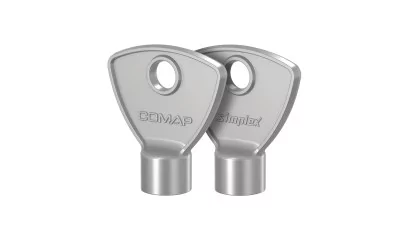 Flamco légtelenítő kulcs 5mm, nikkelezett fém
