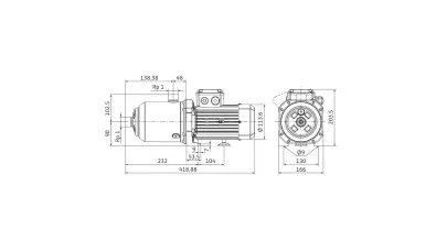 Wilo Medana CH1-L.205-1/E/E/10T/QQ 2.